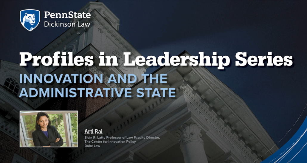 Profiles in Leadership | Arti Rai - DARYL LIM