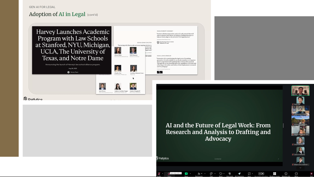 Eric Lin: AI and the Future of Legal Work: From Research and Analysis ...